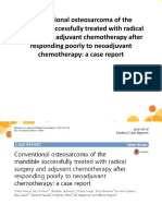 Conventional Osteosarcoma of The