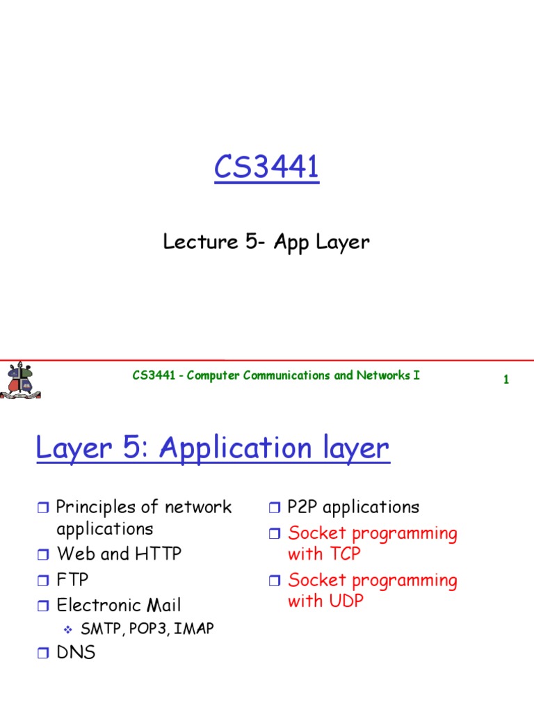 School Management System MCS 2010 | PDF | Client–Server Model | Peer To ...
