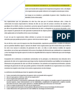 Asegurando La Generacion de Valor en Los Negocios Por Medio de Las Tecnologias de ion