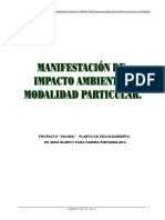 Impacto Ambiental Planta de Harina PDF
