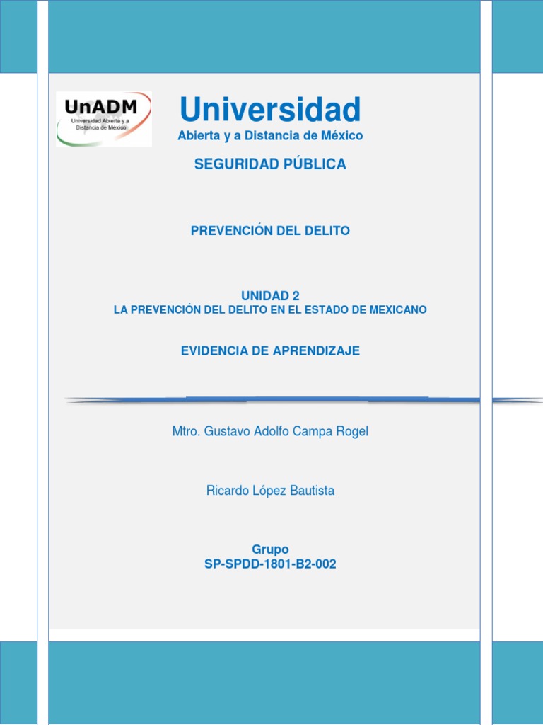 Prevención del Delito en México: Estrategias y Modelos | PDF ...