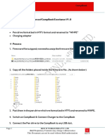 Excelance OS Update Process Ver 1.0.0