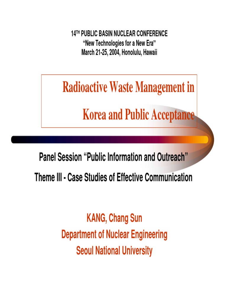 Radioactive Waste Management PDF Radioactive Waste Government