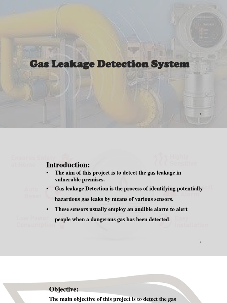 Gas Leakage Detection System Overview | PDF | Computers | Technology ...