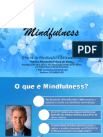 Mindfulness oficina meditação relaxamento