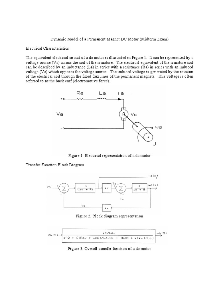 EEET423L Final Project PDF Electric Motor Control Theory
