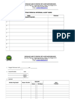Form Daftar Periksa Audit SMK3