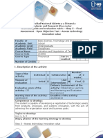 Activity guide and evaluation rubric -Step 5 - Final Assessment - Open Objective Test - Assess technology innovation value.docx