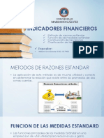 Indicadores Financieros