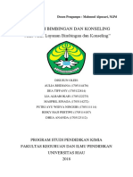 Makalah Bimbingan Dan Konseling "Jenis-Jenis Layanan Bimbingan Dan Konseling"