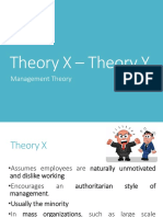 Theory X and Theory Y