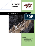 Historia de Los Puentes en El Mundo