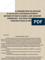 ORGANIZAREA CONTABILITATII DE GESTIUNE .ppt