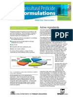 Agricultural Pesticide Formulations PDF