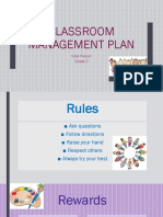Classroom Management Plan: Kylie Paquin Grade 2