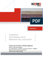 Analisis Mercado Chocolate. Ecommerce
