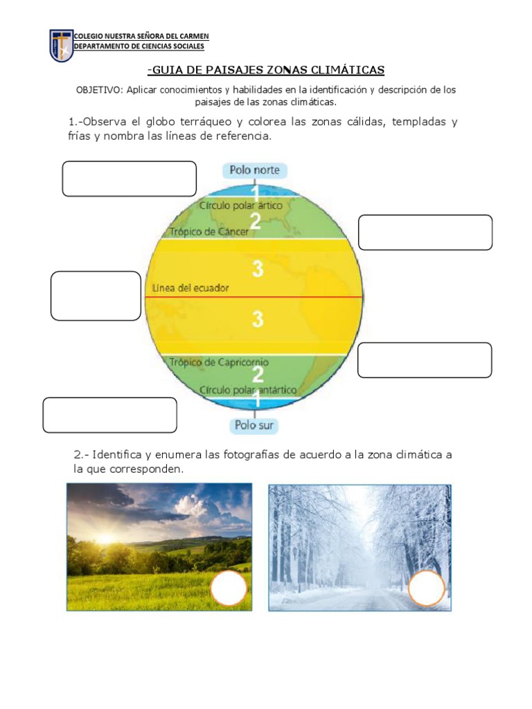 Guia Paisajes Zonas Climaticas (1) Naturaleza Ciencia