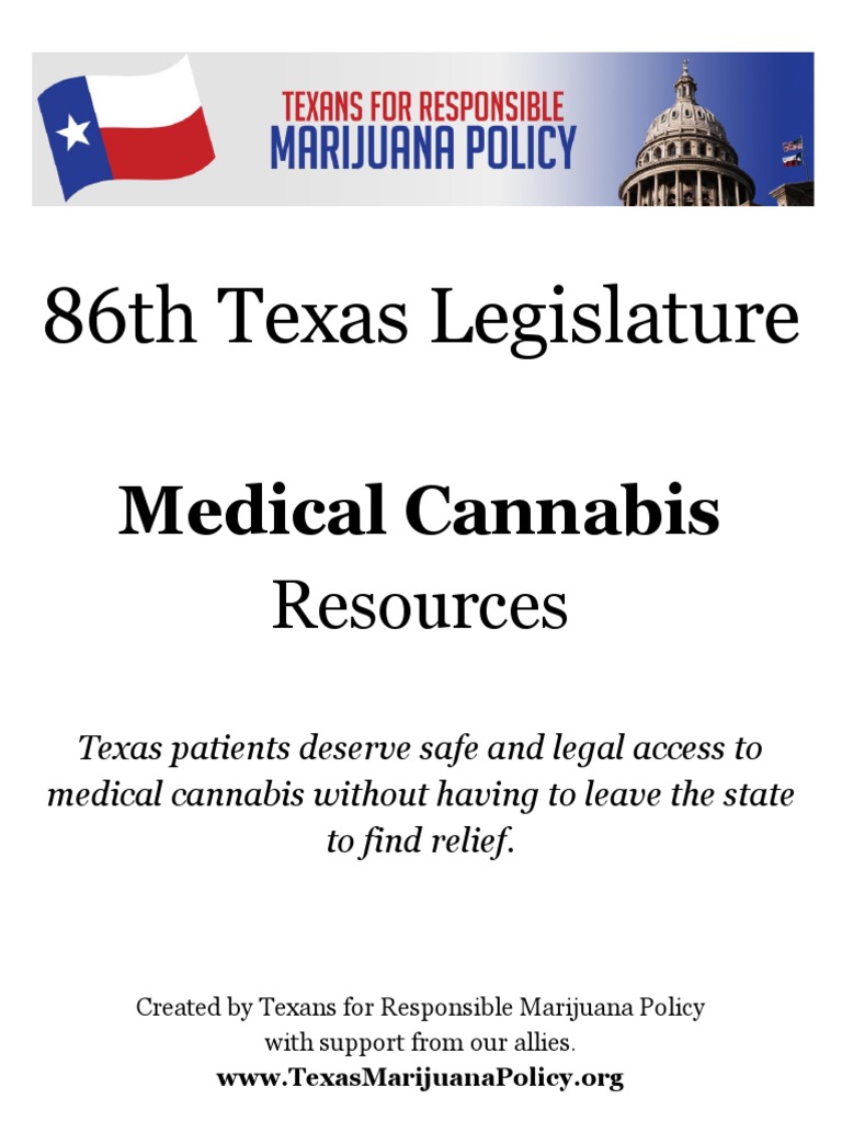、 Texas: Medical Cannabis Resource Document - Digital Edition