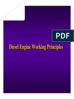 Diesel Engine Working Principle