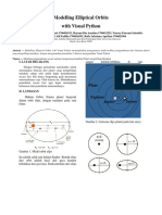 Modelling Elliptical Orbits Fix PDF