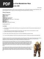 Comprehensive Star Wars Species List | PDF | Zoology