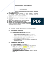 Conceptos Generales Sobre Nutricion - Transcripcion de Documento