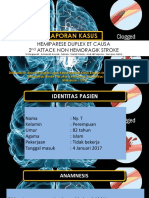 Hemiparese Duplex Et Causa Non Hemoragik Stroke