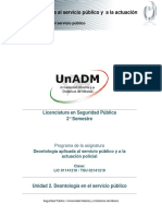 Unidad 2. Deontología en El Servicio Público - 2018 - 1 - b2