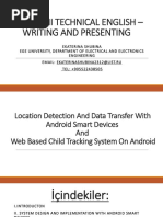 HW No - Viii Technical English - Writing and Presenting