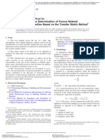 ASTM E 2611-17 Standard Test Method For Normal Incidence Determination of Porous Material