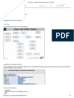 SRM Tables - Supplier Relationship Management - SCN Wiki