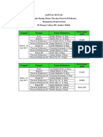 Jadwal Role Play