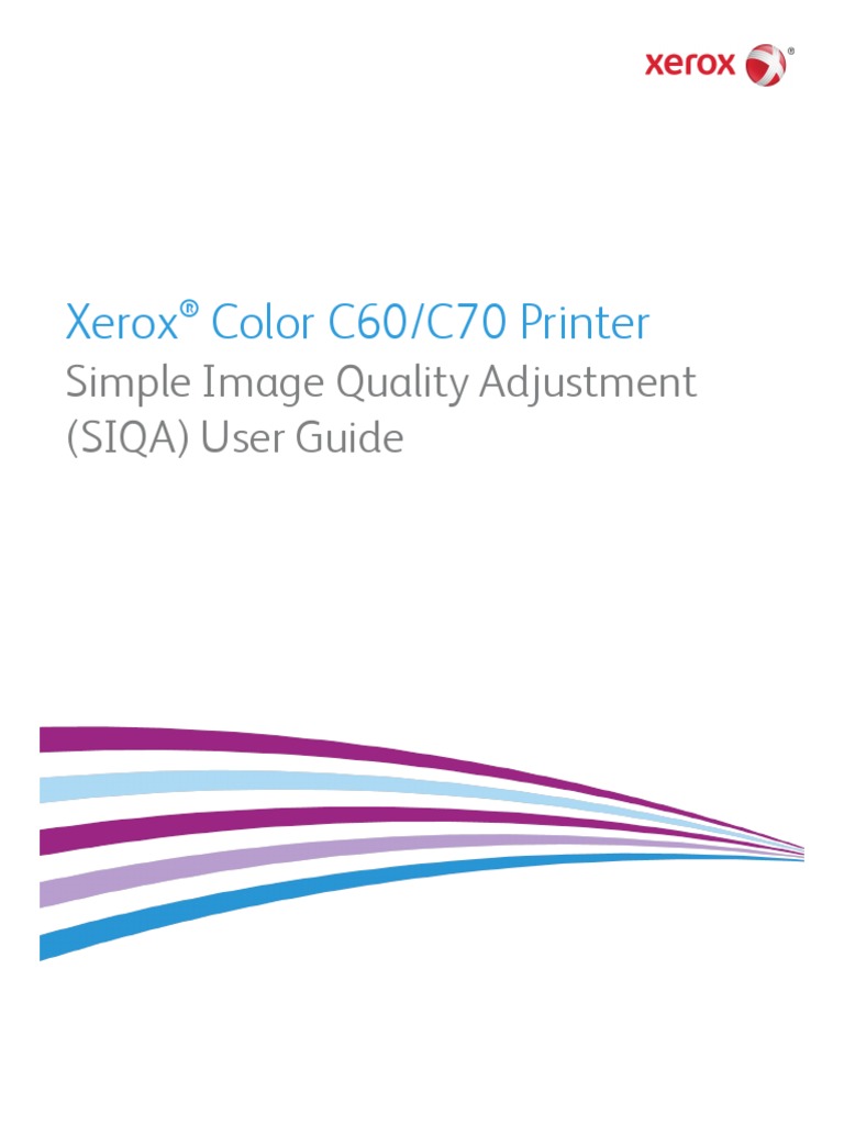 1 - C60-70 SIQA - Guide 28pg | PDF | Printer (Computing) | Image Scanner