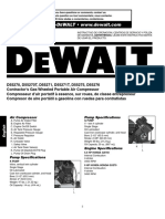 DEWALT D55270 TYPE 2 Owners Manual
