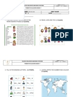 EVALUACION 1st Grade 30%