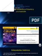 Respuesta metabólica al trauma y soporte nutricional