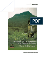 Programa de Manejo - Otontepec PDF