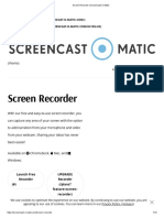Screen Recorder - Screencast-O-Matic