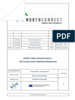 HVDC Cable Infrastructure UK Construction Method Statement - Scotland Norway - NorthConnect PDF