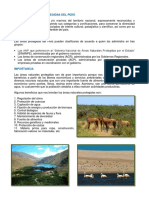 Áreas Naturales Protegidas Del Perú