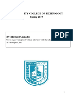 NEW YORK CITY COLLEGE OF TECHNOLOGY Richard Granados Spring 2019 Term Project