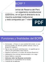 Qué es el BCRP