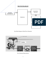 Fig.4 Block Diagram of Road Power Generation