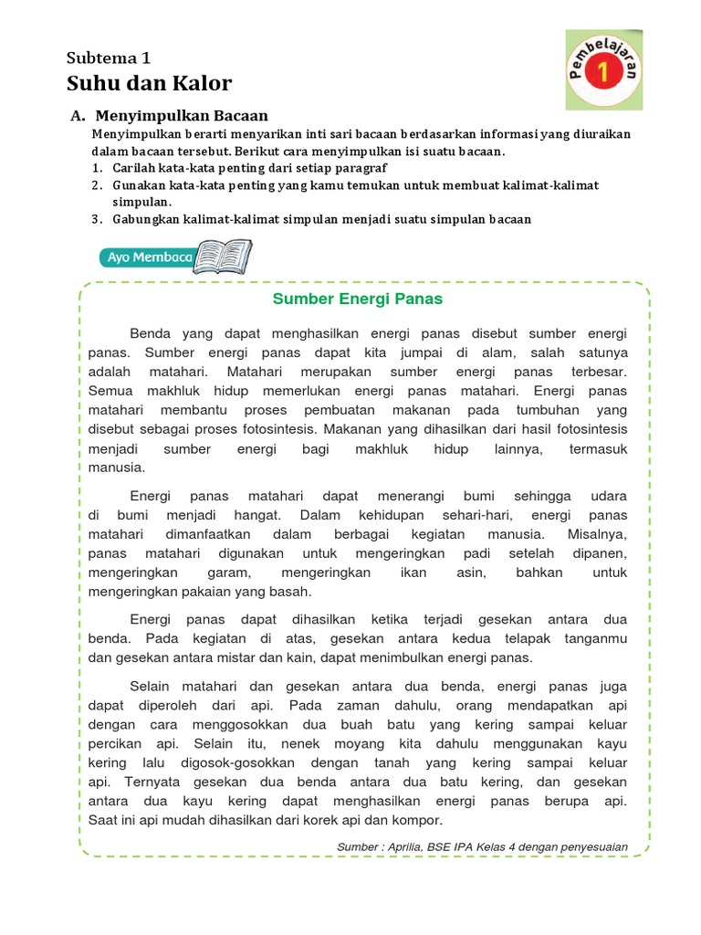 Gesekan antara dua benda dapat menghasilkan energi