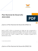 Plan Nacional de Desarrollo