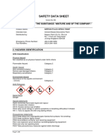 Nippon Pylox Paint Safety Data Sheet