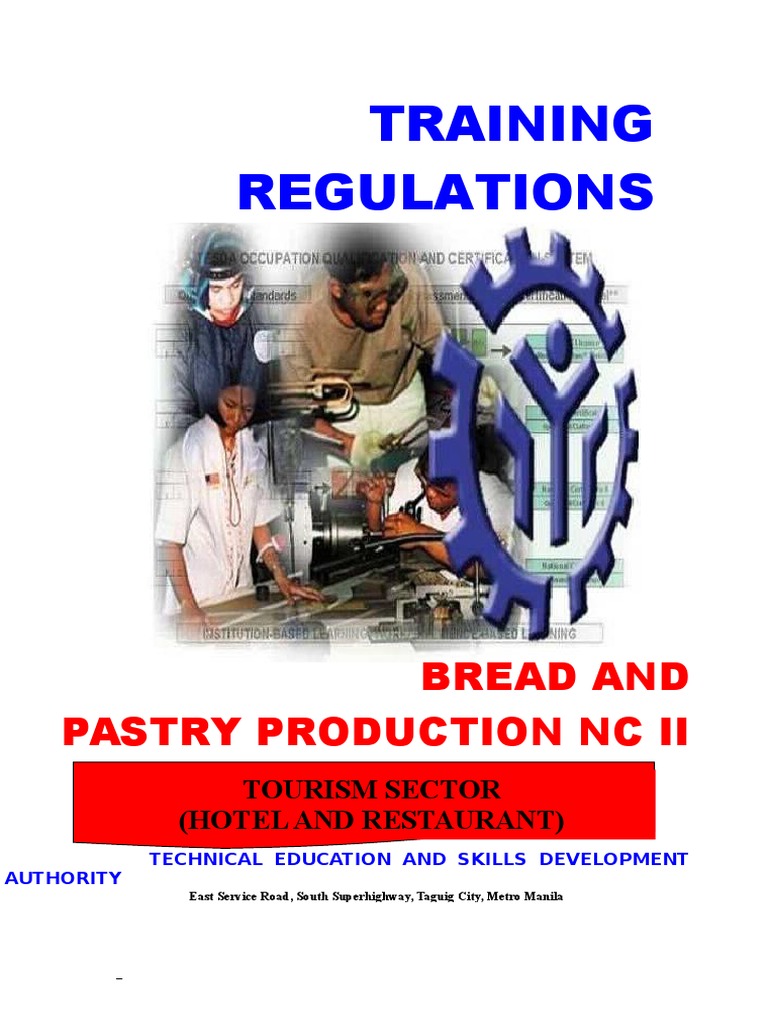 Competency-Based Curriculum Bread and Pastry Tm1 | PDF | Occupational ...