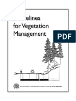 Preview Guidelines For Vegetation Management AASHTO