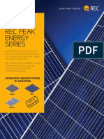 Rec PEAK Energy Series: High Performance Solar Panels