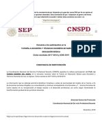 Cuestionario Sobre La Tutoría. Educación Básica. Docentes y Técnicos Docentes de Nuevo Ingreso. 2018. Modalidad en Línea (1)